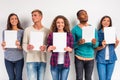Group of people students Royalty Free Stock Photo