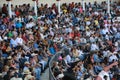 Spectators waiting for the bullfight