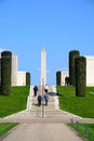 Armed Forces Memorial, National Memorial Arboretum. Royalty Free Stock Photo