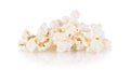 Group of popcorn isolated on white background Royalty Free Stock Photo