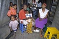 Group portrait of Kenyan women and their children Royalty Free Stock Photo