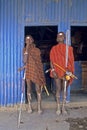 Group portrait Maasai warriors, Kenya Royalty Free Stock Photo