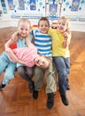 Group Of Primary Schoolchildren In Classroom Royalty Free Stock Photo