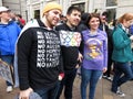 Group of Protesters at the Inaugural Parade