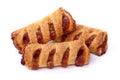 Group of puff pastries Royalty Free Stock Photo