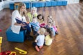 Group Reading at Nursery