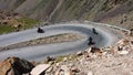 A group of riders embarks on an exhilarating journey through Ladakh's Passes