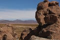 Rock formations at Valle de las Rocas Royalty Free Stock Photo