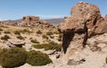Rock formations at Valle de las Rocas