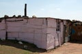 Rural Painted huts South Africa Royalty Free Stock Photo