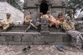 Group of Sadhus - holy men