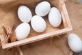 Group of salted duck egg Royalty Free Stock Photo