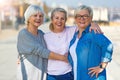 Group of senior women smiling