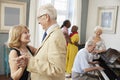 Group Of Seniors Enjoying Dancing Club Together Royalty Free Stock Photo