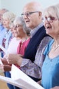 Group Of Seniors Singing In Choir Together Royalty Free Stock Photo