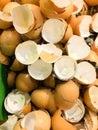 Group of Shell eggs .Eggs Shell background Royalty Free Stock Photo