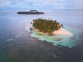 Group of small caribbean islands