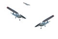 Assortment of small civil aircraft