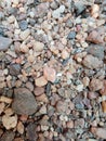 A group of small stones Royalty Free Stock Photo