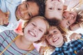 Group of smiling children