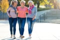 Group of senior women smiling