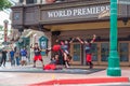 Group of Street Dancers on Performance Show at Universal Studio Singapore