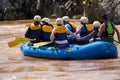 Rafters training on the Potomac River - 2 Royalty Free Stock Photo