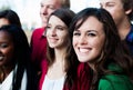 Group of Students Outside Royalty Free Stock Photo