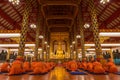 A group of students who ordained to become the novice monks