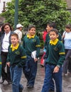 Group of students of William Perkin Internationl School, Quito, Ecuador