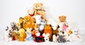 Group of stuffed animals Royalty Free Stock Photo