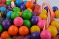 Group of sweets thrown together Royalty Free Stock Photo