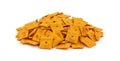 Group of Tasty Cheese Crackers