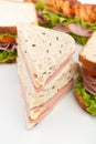 Group of Tasty Sandwiches Royalty Free Stock Photo