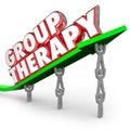 Group Therapy Patients Sharing Healing Together Treatment Session