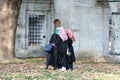 Group of Three Islamic dressed Ladies making self Portrait Photo