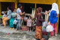 Group of Toraja People in local market