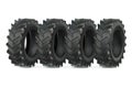 Group of tractor tires