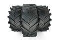 Group of tractor tyres
