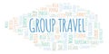 Group Travel word cloud.