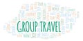 Group Travel word cloud.