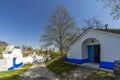 Group of typical outdoor wine cellars in Plze near Petrov, Southern Moravia, Czech Republic Royalty Free Stock Photo