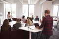 Group Of University Students Attending Lecture On Campus Royalty Free Stock Photo