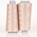 Vary colored thread coils Royalty Free Stock Photo
