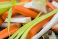 Group of vegetable soup ingredients Royalty Free Stock Photo