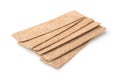 Group of wheat crispbreads Royalty Free Stock Photo