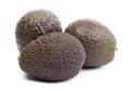 Group of whole avocado