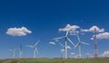 Wind generators 10 Royalty Free Stock Photo