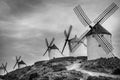 Group of windmills