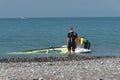 Group of Windsurfers